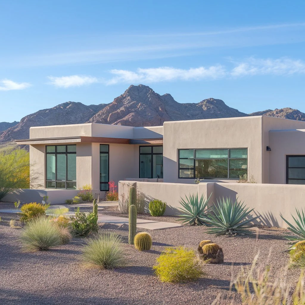 Modern Stucco Home in Las Cruces, NM